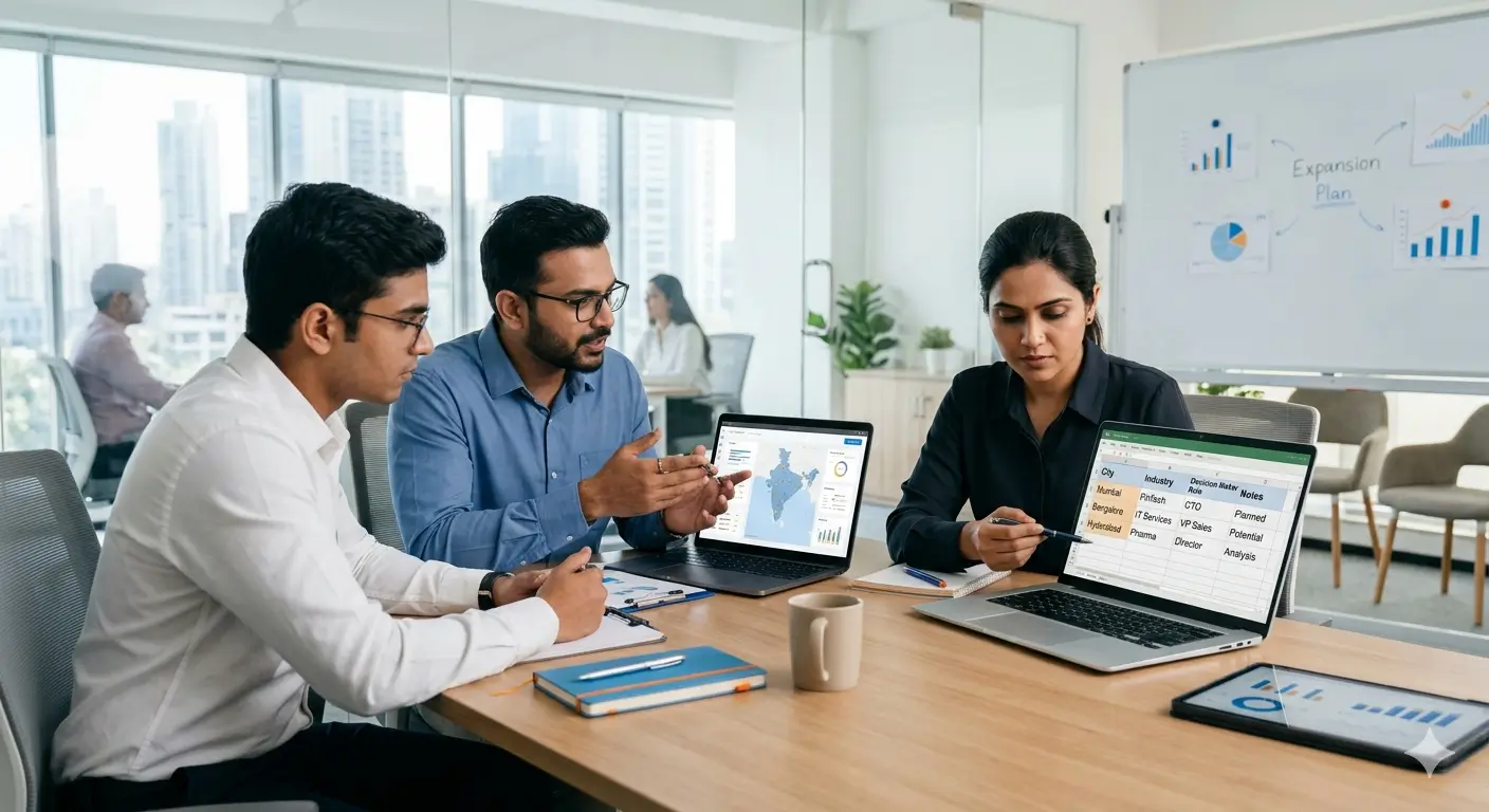 City-wise database for local business expansion using location logic